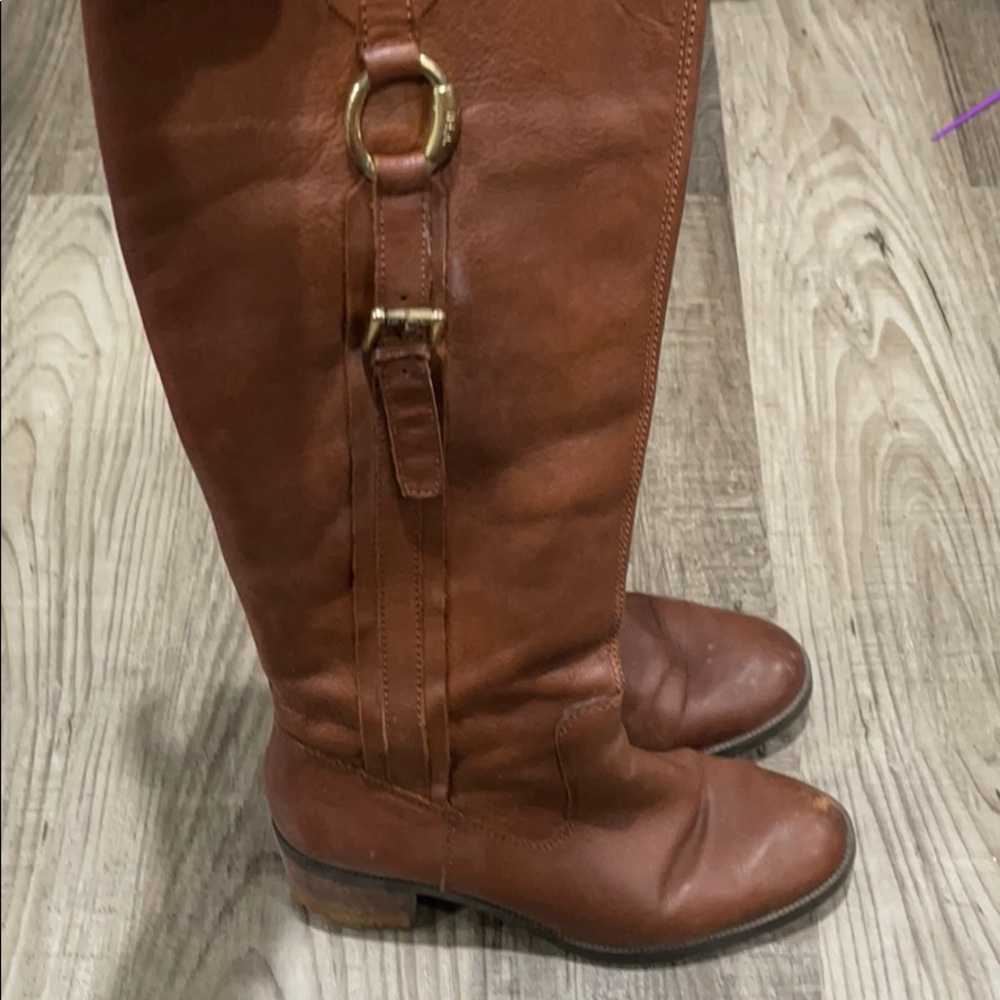Ralph Lauren Camel Boots
